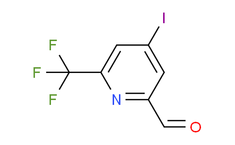 4-Iodo-6-(trifluoromethyl)picolinaldehyde