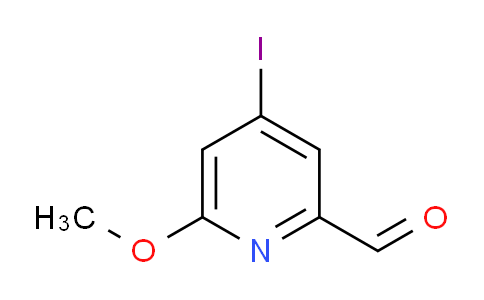 4-Iodo-6-methoxypicolinaldehyde