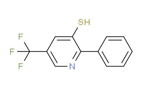 AM104739 | 1806340-06-6 | 3-Mercapto-2-phenyl-5-(trifluoromethyl)pyridine