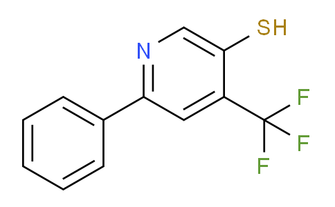 AM104754 | 1806533-94-7 | 5-Mercapto-2-phenyl-4-(trifluoromethyl)pyridine