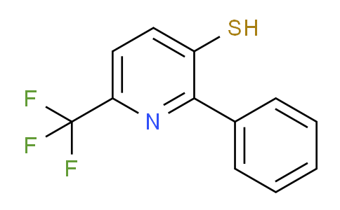 AM104760 | 1803793-17-0 | 3-Mercapto-2-phenyl-6-(trifluoromethyl)pyridine