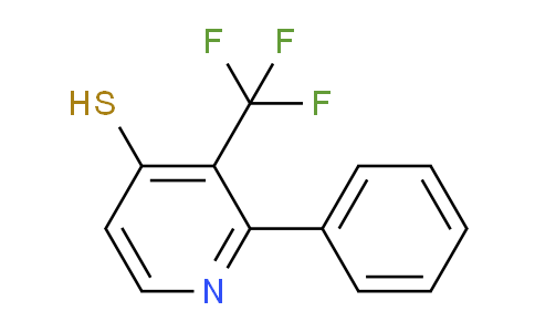 AM104766 | 1804441-95-9 | 4-Mercapto-2-phenyl-3-(trifluoromethyl)pyridine