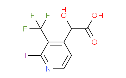 2-(2-Iodo-3-(trifluoromethyl)pyridin-4-yl)-2-hydroxyacetic acid
