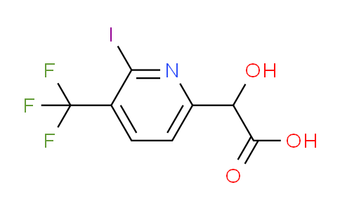 2-(2-Iodo-3-(trifluoromethyl)pyridin-6-yl)-2-hydroxyacetic acid