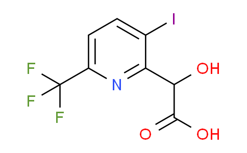 AM104837 | 1806339-88-7 | 2-(3-Iodo-6-(trifluoromethyl)pyridin-2-yl)-2-hydroxyacetic acid