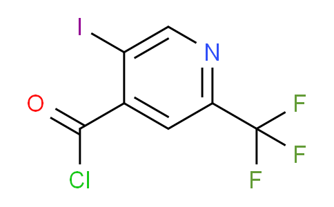 5-Iodo-2-(trifluoromethyl)pyridine-4-carbonyl chloride