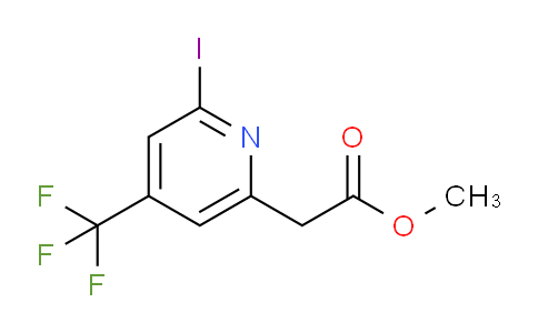 AM104911 | 1806422-01-4 | Methyl 2-iodo-4-(trifluoromethyl)pyridine-6-acetate