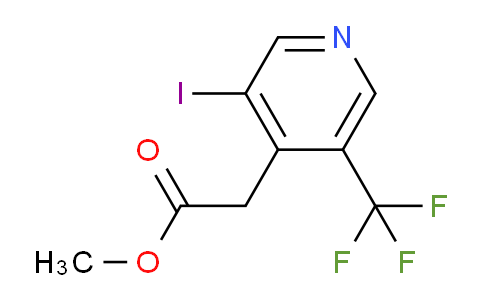 AM104932 | 1806316-39-1 | Methyl 3-iodo-5-(trifluoromethyl)pyridine-4-acetate