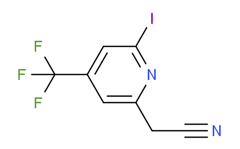 AM104940 | 1803739-12-9 | 2-Iodo-4-(trifluoromethyl)pyridine-6-acetonitrile