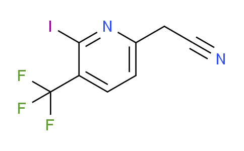 AM104945 | 1803856-37-2 | 2-Iodo-3-(trifluoromethyl)pyridine-6-acetonitrile