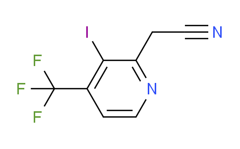 3-Iodo-4-(trifluoromethyl)pyridine-2-acetonitrile