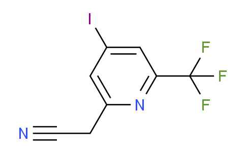 AM104961 | 1807055-58-8 | 4-Iodo-2-(trifluoromethyl)pyridine-6-acetonitrile