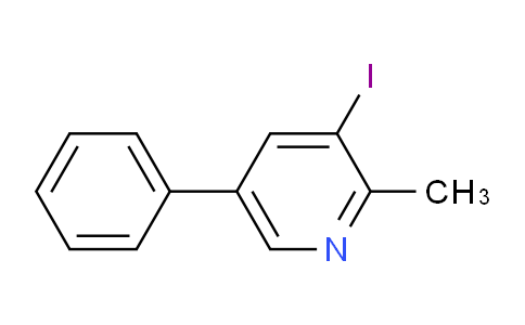 AM105033 | 1803832-75-8 | 3-Iodo-2-methyl-5-phenylpyridine
