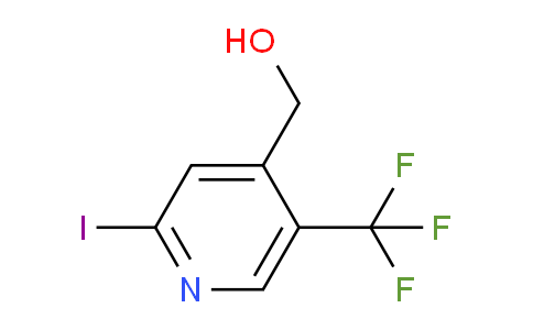 2-Iodo-5-(trifluoromethyl)pyridine-4-methanol