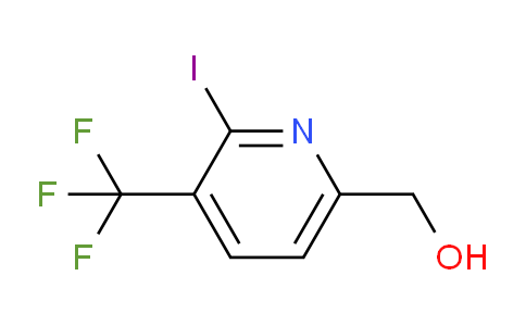 2-Iodo-3-(trifluoromethyl)pyridine-6-methanol
