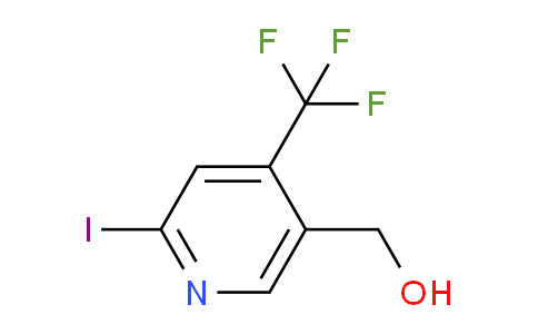 2-Iodo-4-(trifluoromethyl)pyridine-5-methanol