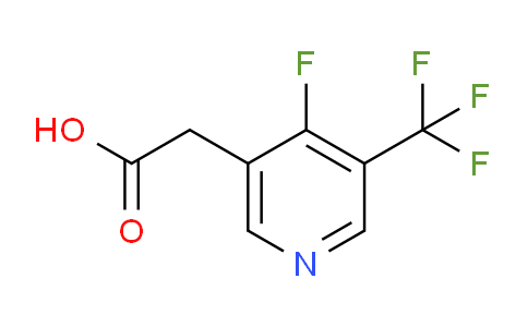 AM105148 | 1806384-63-3 | 4-Fluoro-3-(trifluoromethyl)pyridine-5-acetic acid