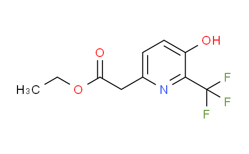 AM105183 | 1804138-81-5 | Ethyl 3-hydroxy-2-(trifluoromethyl)pyridine-6-acetate