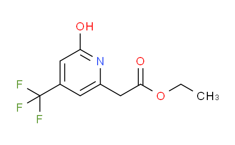 Ethyl 2-hydroxy-4-(trifluoromethyl)pyridine-6-acetate