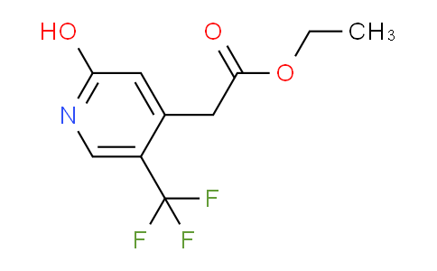 Ethyl 2-hydroxy-5-(trifluoromethyl)pyridine-4-acetate