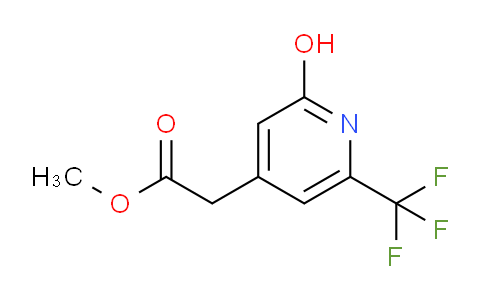 Methyl 2-hydroxy-6-(trifluoromethyl)pyridine-4-acetate