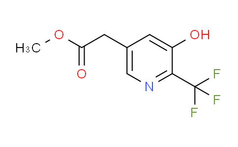 Methyl 3-hydroxy-2-(trifluoromethyl)pyridine-5-acetate
