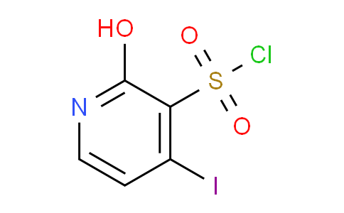 2-Hydroxy-4-iodopyridine-3-sulfonyl chloride