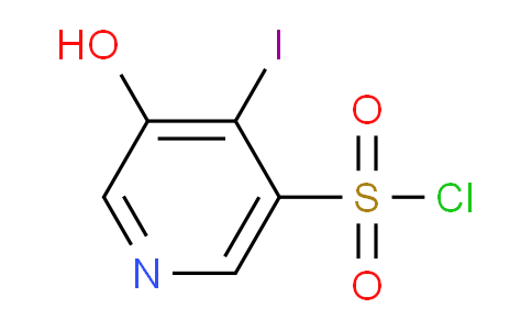 3-Hydroxy-4-iodopyridine-5-sulfonyl chloride