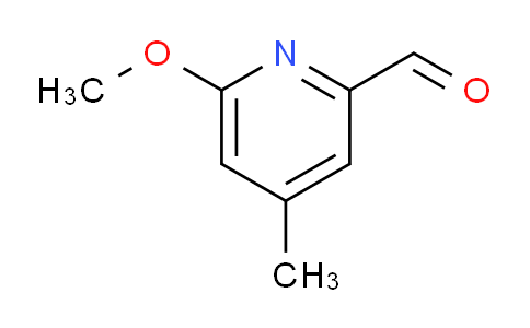 6-Methoxy-4-methylpicolinaldehyde