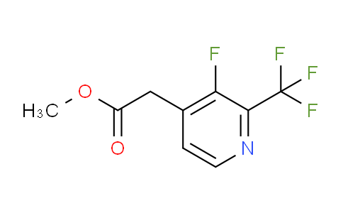 Methyl 3-fluoro-2-(trifluoromethyl)pyridine-4-acetate