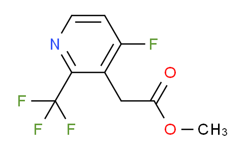 AM105261 | 1804408-74-9 | Methyl 4-fluoro-2-(trifluoromethyl)pyridine-3-acetate