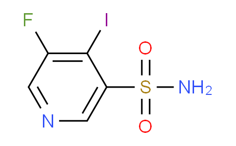 3-Fluoro-4-iodopyridine-5-sulfonamide