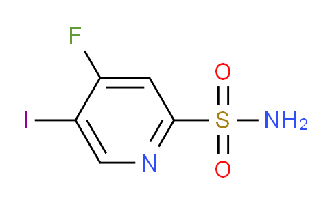 4-Fluoro-5-iodopyridine-2-sulfonamide