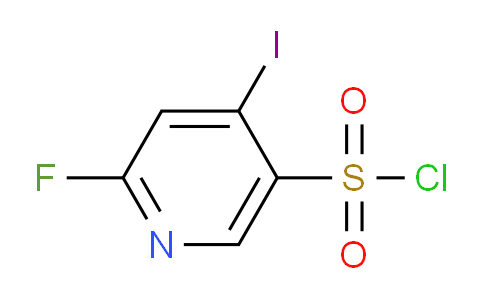 2-Fluoro-4-iodopyridine-5-sulfonyl chloride