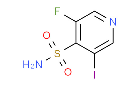 3-Fluoro-5-iodopyridine-4-sulfonamide