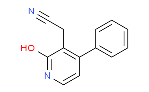 2-Hydroxy-4-phenylpyridine-3-acetonitrile
