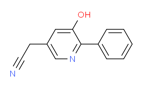 AM105305 | 1803854-42-3 | 3-Hydroxy-2-phenylpyridine-5-acetonitrile