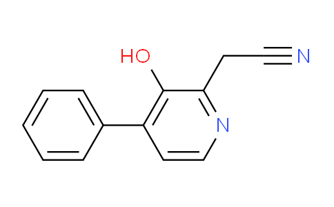 AM105306 | 1803796-51-1 | 3-Hydroxy-4-phenylpyridine-2-acetonitrile