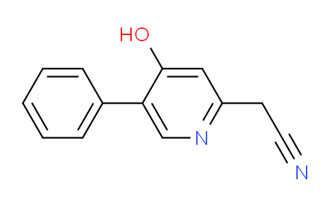AM105316 | 1804138-15-5 | 4-Hydroxy-5-phenylpyridine-2-acetonitrile
