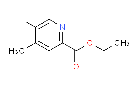 AM105358 | 1806368-65-9 | Ethyl 5-fluoro-4-methylpicolinate