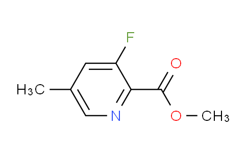 AM105371 | 1256805-16-9 | Methyl 3-fluoro-5-methylpicolinate