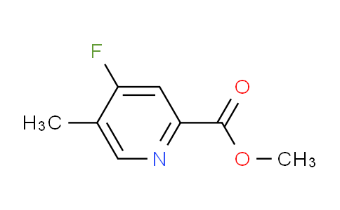 AM105375 | 1806429-77-5 | Methyl 4-fluoro-5-methylpicolinate