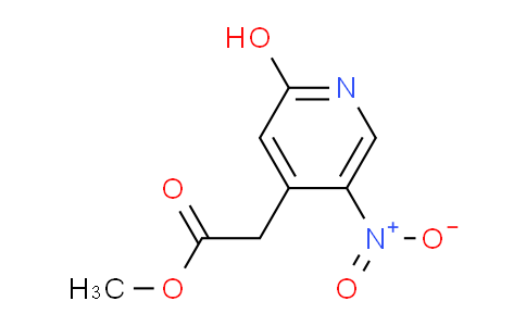 Methyl 2-hydroxy-5-nitropyridine-4-acetate
