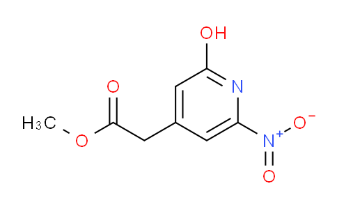 Methyl 2-hydroxy-6-nitropyridine-4-acetate