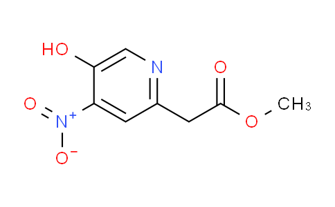 AM105426 | 1806582-60-4 | Methyl 5-hydroxy-4-nitropyridine-2-acetate