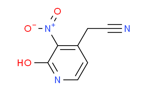 2-Hydroxy-3-nitropyridine-4-acetonitrile