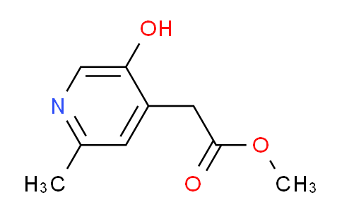 AM105490 | 1806380-34-6 | Methyl 5-hydroxy-2-methylpyridine-4-acetate