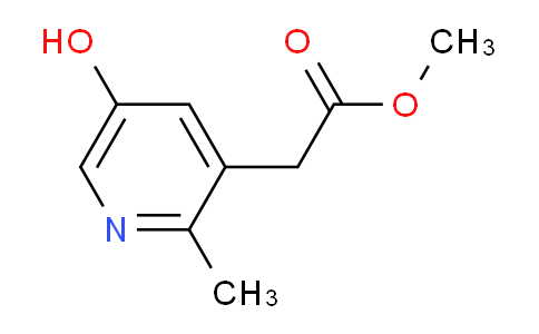AM105508 | 1806338-23-7 | Methyl 5-hydroxy-2-methylpyridine-3-acetate