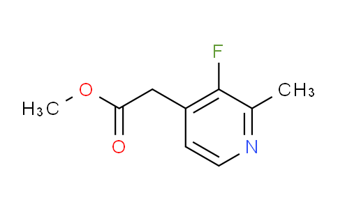 AM105515 | 1806429-60-6 | Methyl 3-fluoro-2-methylpyridine-4-acetate