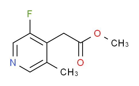 AM105520 | 1803738-07-9 | Methyl 3-fluoro-5-methylpyridine-4-acetate